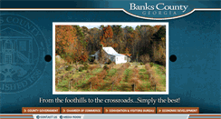 Desktop Screenshot of co.banks.ga.us